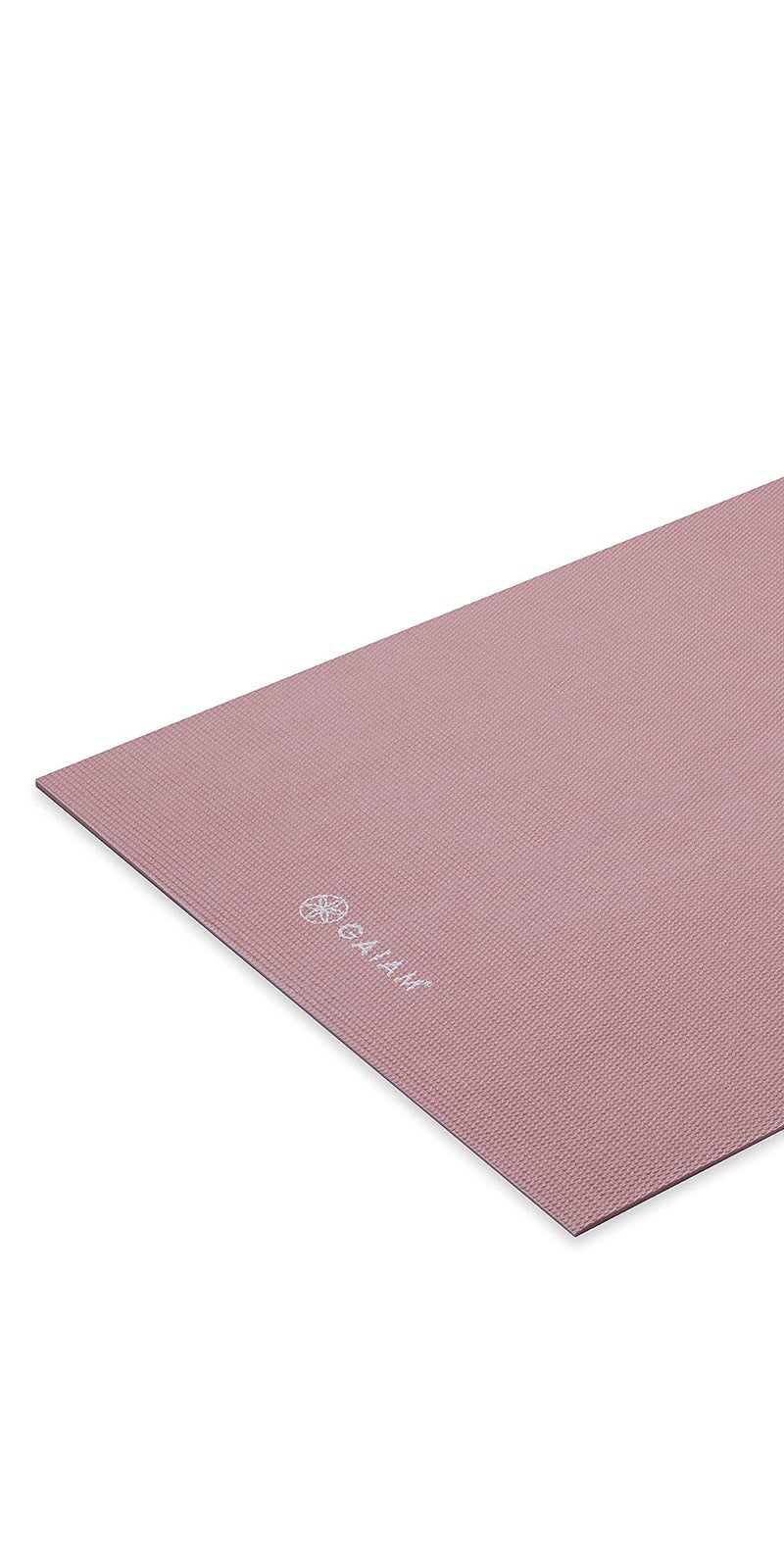 Gaiam Yoga Mat Premium Solid Color Reversible Non Slip Exercise & Fitness Mat for All Types of Yoga, Pilates & Floor Workouts, Lilac, 5mm, 68"L x 24"W x 5mm Thick, Lilac - Image 2